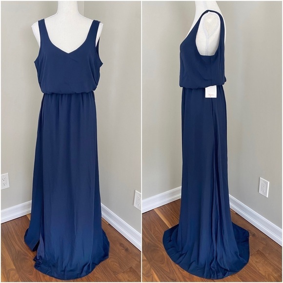 NWT Show Me Your Mumu Kendall
Maxi Dress Rich Navy Blue S - Picture 8 of 13
